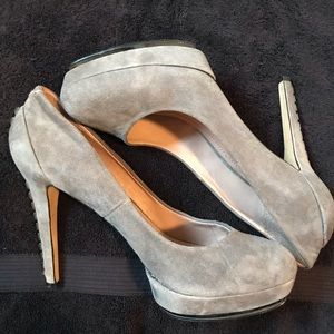 Vince Camuto Grey Platform heels